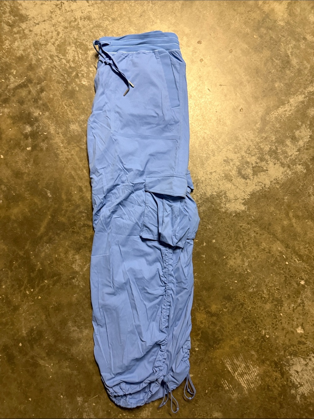 lululemon athletica Light Blue relaxed fit Cargo Jogger Pants